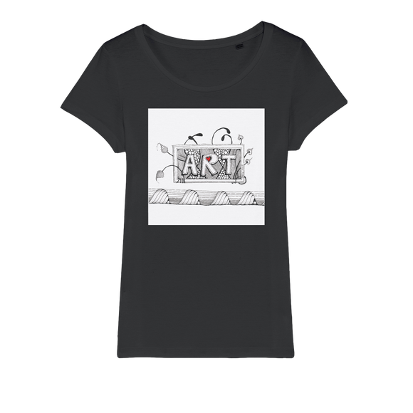 Art Organic Jersey Womens T-Shirt