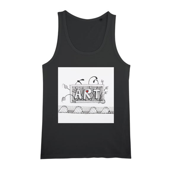 Art Organic Jersey Unisex Tank Top