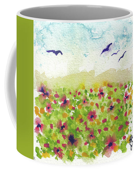 Flower Field  - Mug