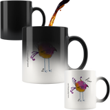 Silly Bird Glossy Magic Mug - What-What?