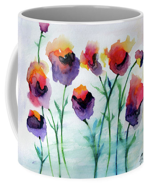 Large Floral Watercolor - Mug