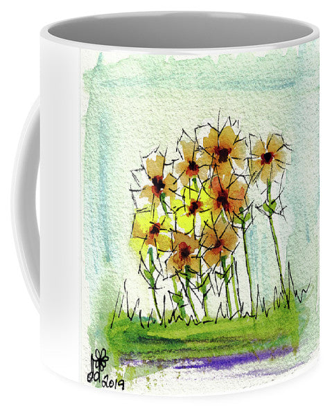 Little Yellow Flowers - Mug