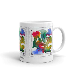 Abstract Watercolor Mug