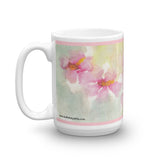 Pink Flower Mug with verse