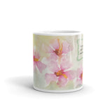 Pink Flower Mug with verse