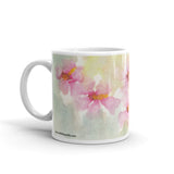 Pink Flower Mug with verse