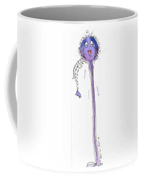 Silly Bird Mug - Purple Bird